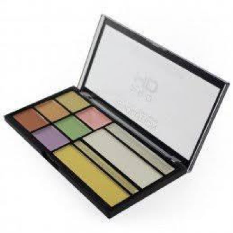 MAKEUP REVOLUTION PRO HD CORRECT & PERFECT CONCEALER PALETTE
 WITH HIGHLIGH