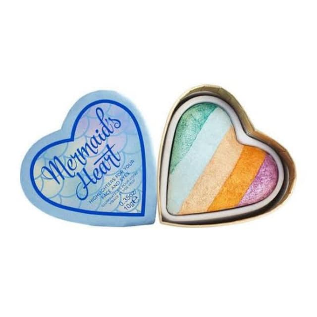 Revolution Mermaid's Heart Triple Baked Highlighter

Shades can be used in