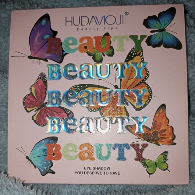 HUDAMOJI PRETTY BUTTERFLY ESYESHADOW BLUSH HIGHLIGHTER CONTOUR PALETTE