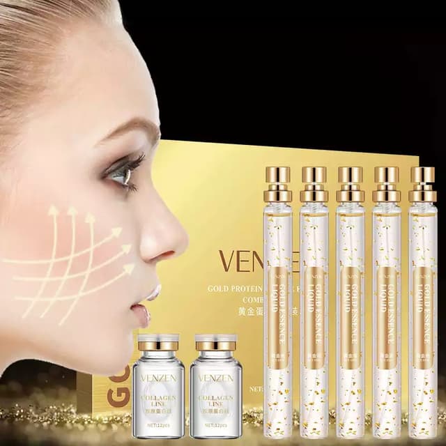 VEZE Protein Peptide Essence Firming Skin Anti-wrinkles Skin Care Golden Pr